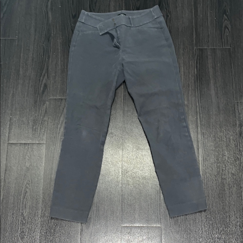 LOFT Gray Chinos Classic Straight-Leg